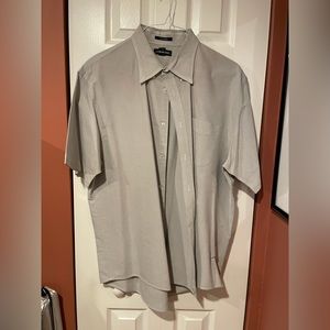 Land’s End Khaki Oxford Cloth Shirt, Size XXL
